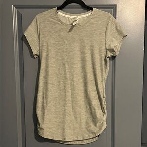 New Balance Light Gray Women's Short Sleeve Tee